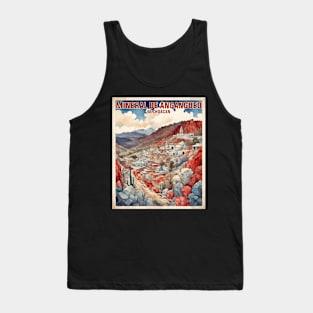 Mineral de Angangueo Michoacan Mexico Vintage Tourism Travel Tank Top